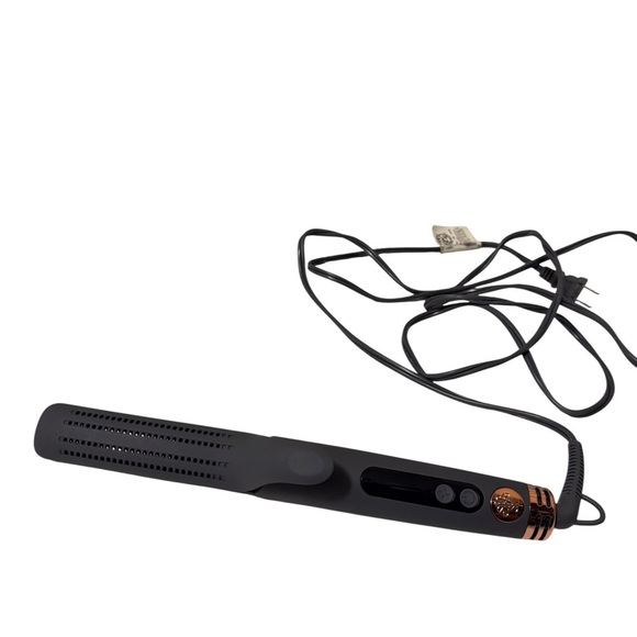 Hairitage Go With The Flow 2-in-1 Titanium Flat Curling& Gold Hair Straightener - Picture 1 of 9
